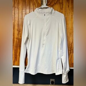 Womens UA fitted running top size L